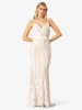 APART Paillettenjurk wit/beige