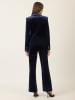 APART Fluwelen broek donkerblauw