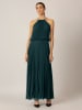 APART Plisseekleid in Petrol