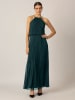 APART Plisseekleid in Petrol