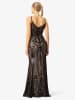 APART Paillettenkleid in Schwarz