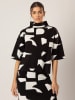 APART Sweter w kolorze czarno-białym