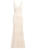 APART Jurk wit/beige