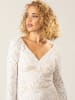 APART Paillettenjurk wit/beige