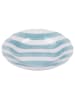 Villa d´Este 6-delige set: soepborden "Versilia" wit/turquoise - Ø 22 cm