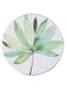Villa d´Este 6-delige set: placemats "Oriental Botanique" wit/groen - Ø 33 cm