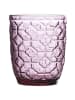 Villa d´Este 6er-Set: Wassergläser "Geometrie" in Bunt - 320 ml