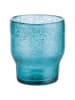 Villa d´Este 6-delige set: glazen "Unico" turquoise - 325 ml