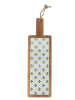 Villa d´Este 4er-Set: Schneidebretter "Valladolid" in Hellbraun/ Bunt - (B)12,5 x (H)40 cm