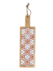 Villa d´Este 4er-Set: Schneidebretter "Valladolid" in Hellbraun/ Bunt - (B)12,5 x (H)40 cm