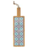 Villa d´Este 4er-Set: Schneidebretter "Valladolid" in Hellbraun/ Bunt - (B)12,5 x (H)40 cm