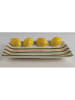 Villa d´Este Półmisek "Fruit Life" w kolorze zielono-żółtym - dł. 22,5 cm
