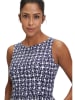 Vera Mont Kleid in Weiß/ Dunkelblau