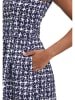 Vera Mont Kleid in Weiß/ Dunkelblau