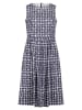 Vera Mont Kleid in Weiß/ Dunkelblau