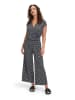 Vera Mont Jumpsuit in Schwarz/ Weiß