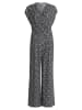 Vera Mont Jumpsuit in Schwarz/ Weiß