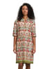 Vera Mont Jurk wit/rood/groen