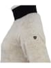 Peak Mountain Fleecejacke "Achef" in Creme/ Schwarz