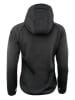 Peak Mountain Softshelljacke "Alley" in Schwarz/ Pink