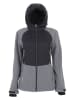 Peak Mountain Softshelljas "Ander" grijs/zwart
