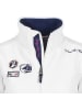 Peak Mountain Fleece vest "Aspoy" wit