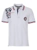 Peak Mountain Koszulka polo "Calor" w kolorze białym