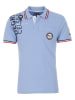 Peak Mountain Koszulka polo "Calor" w kolorze błękitnym
