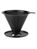 Stelton Kaffeefilter ''Slow'' in Schwarz - (H)9,8 x Ø 13,7 cm