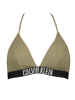 CALVIN KLEIN UNDERWEAR Bikini-Oberteil in Khaki