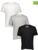 CALVIN KLEIN UNDERWEAR 3-delige set: shirts zwart/grijs/wit