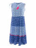 Zwillingsherz Kleid "Hailey" in Hellblau/ Blau