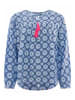 Zwillingsherz Bluse "Maike" in Hellblau