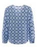 Zwillingsherz Bluse "Maike" in Hellblau