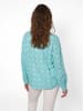 Zwillingsherz Bluse "Maike" in Türkis