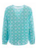 Zwillingsherz Blouse "Maike" turquoise