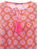 Zwillingsherz Bluse "Maike" in Rosa/ Orange