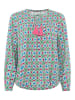 Zwillingsherz Bluse "Grafisch Classic" in Bunt