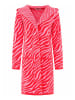 Zwillingsherz Cardigan "Zebra" in Rot/ Rosa