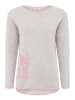Zwillingsherz Pullover "Smile" in Grau