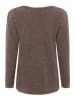 Zwillingsherz Pullover "Smile" in Braun