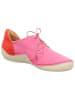 Think! Leder-Schnürschuhe in Rosa