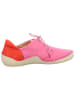 Think! Leder-Schnürschuhe in Rosa