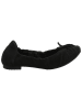 Think! Leren ballerina's zwart