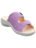 Think! Leren slippers paars