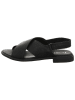 Think! Leder-Sandalen in Schwarz
