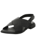Think! Leder-Sandalen in Schwarz