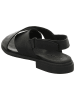 Think! Leder-Sandalen in Schwarz