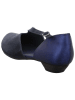 Think! Leren ballerina's donkerblauw