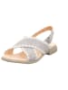 Think! Leren sandalen grijs